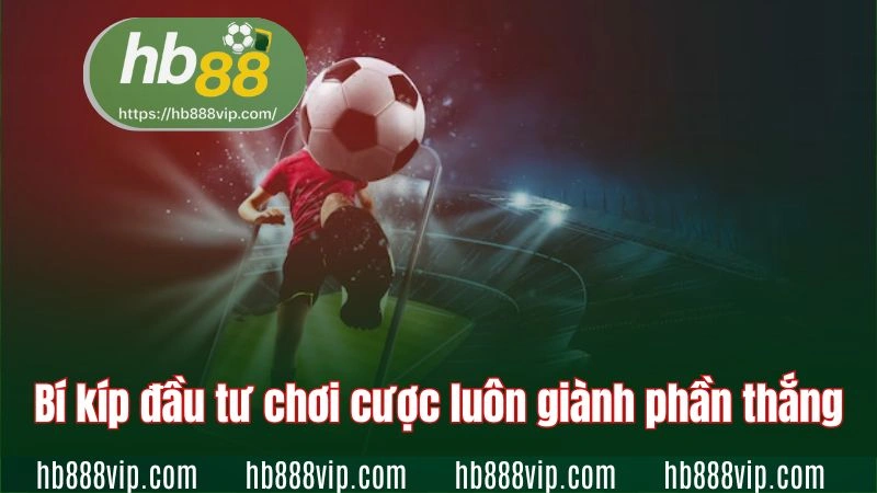 Bí kíp đầu tư chơi cược luôn giành phần thắng