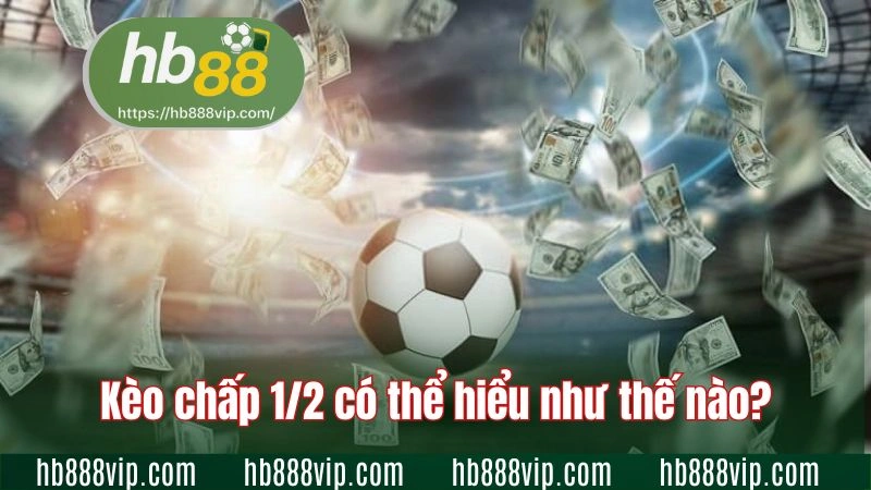 Kèo chấp 1/2 có thể hiểu như thế nào?